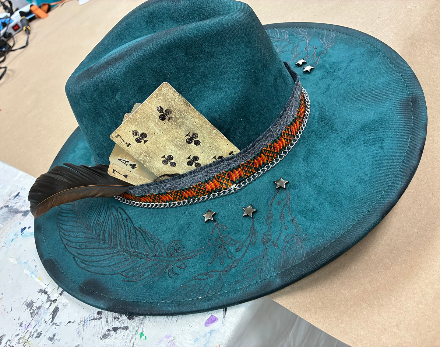BOHO BAG & HAT BURNING WORKSHOP - OCTOBER 5TH - HAMMER & STAIN, WICKFORD, RI